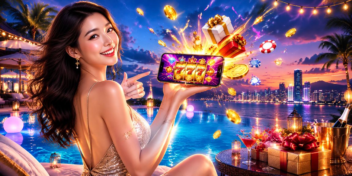 Người chơi tận hưởng slots game tại Nha Trang qua điện thoại di động